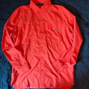 Under Armour tide chaser fishing/outdoor long sleeve button up.